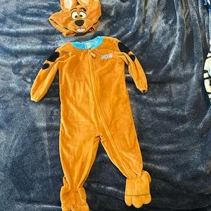 Spirit Halloween Scooby-Doo! 6-12 month Halloween zip up costume